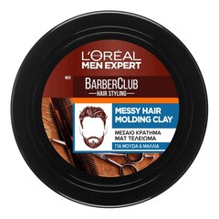 Men Expert Barber Club Molding Clay, For Face & Hair - Medium Hold, L'OREAL PARIS