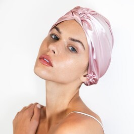 Pure silk turban - Hair Accessory