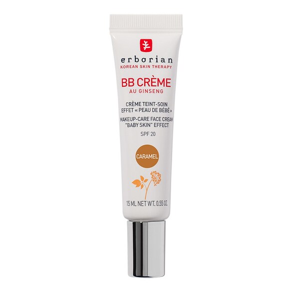 Ginseng BB Crème - Makeup-Care Face Cream Baby Skin Effect 15ml, Erborian