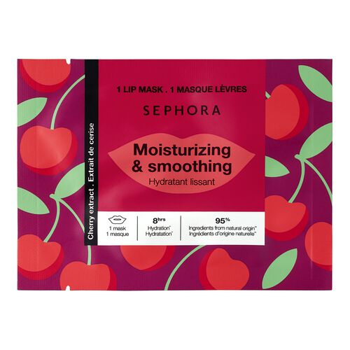 Sephora Collection Sephora Collection - Μάσκα χειλιών με κεράσι - Ενυδατωμένα και λεία χείλη σε 5 λεπτά