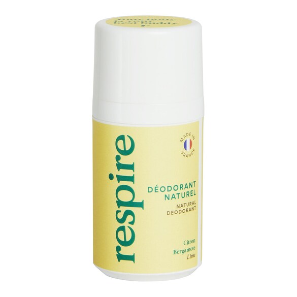 Natural Deodorant - Lemon Bergamot, Respire