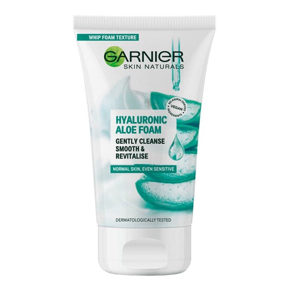 Garnier Hyaluronic Aloe Cleansing Foam, GARNIER