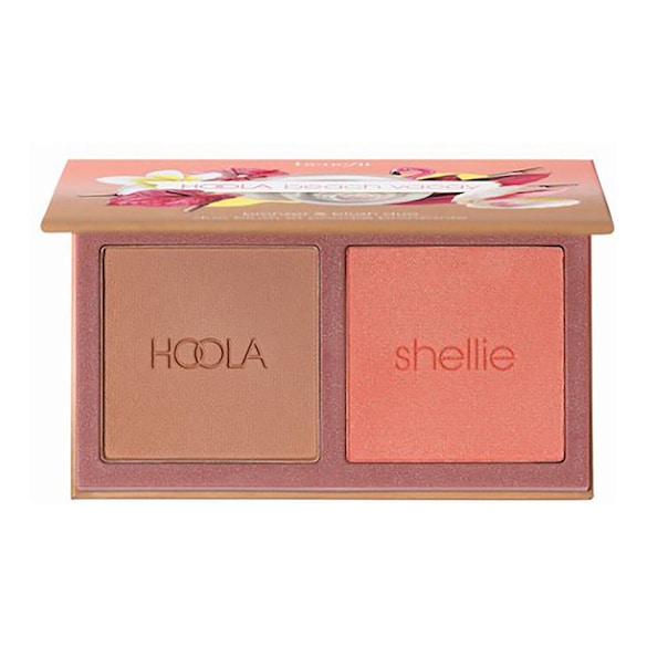 Hoola & WANDERful World - bronzer & blush palette - Face Palette, BENEFIT COSMETICS
