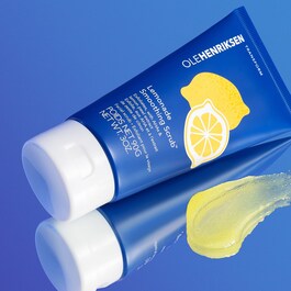 Lemonade Smoothing Scrub + AHAs & Lemon peel extract facial scrub