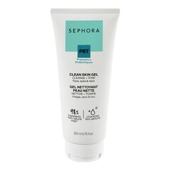 Clean skin gel - Unscented face cleanser with prebiotics, Sephora Collection