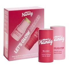 Kit Let's Glow Heroes - Highlighter + Ρουζ, Merci Handy