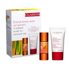 A Radiant Custom-Made Tan - Radiance-Plus Golden Glow Booster Set, Clarins