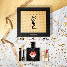 Black Opium Eau de Parfum and Makeup Icons Gift Set