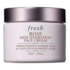 Rose Face Cream - Ενυδατική κρέμα προσώπου με τριαντάφυλλο και υαλουρονικό οξύ, Fresh