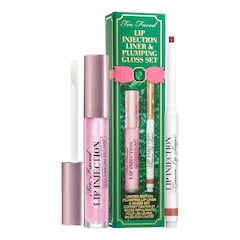 Lip Injection Liner & Plumping Gloss - Σετ μακιγιάζ, Too Faced