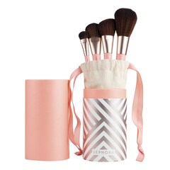Set of 4 face make-up brushes, SEPHORA COLLECTION