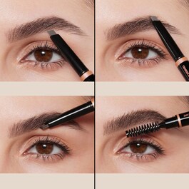 Deluxe Mini Brow Definer - Όλα-σε-ένα μολύβι φρυδιών με τριγωνική μύτη.