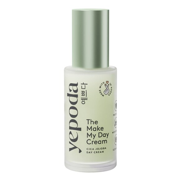 The Make My Day Cream – Ενυδατική κρέμα ημέρας με Ασιατική Σεντέλα, YEPODA