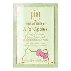 Pixi + Hello Kitty A is for Apple Sheet Mask - Multi-vitamin infusion sheet mask, PIXI