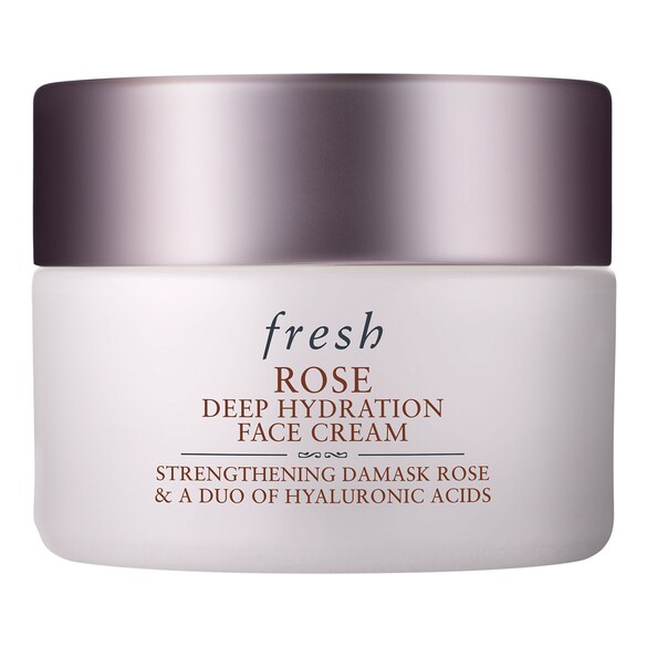 Rose Face Cream - Ενυδατική κρέμα προσώπου με τριαντάφυλλο και υαλουρονικό οξύ, Fresh
