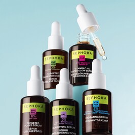 Targeted dark sports serum - for Face & Neck with 3% Kombucha + Enzymes