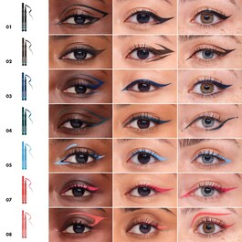 12H Intense Ink Felt Liner Classic Line - Μαρκαδόρος Eyeliner Ακρίβεια & Ένταση