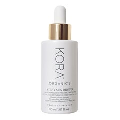 Silky Sun Drops 100% Mineral Sunscreen - SPF 30 Ορός για το πρόσωπο, Kora Organics