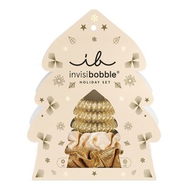 Holiday Set Feeling Pine Ornament, Hair Scrunchies