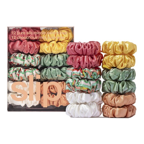 Pure Silk Minnie Scrunchies, SLIP
