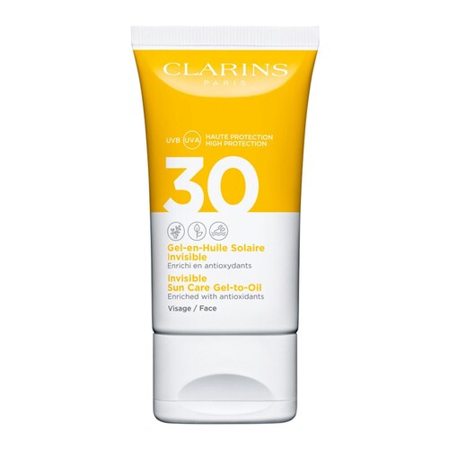 Clarins – Invisible Gel-in-Oil Facial Sun Care UVA/UVB 30