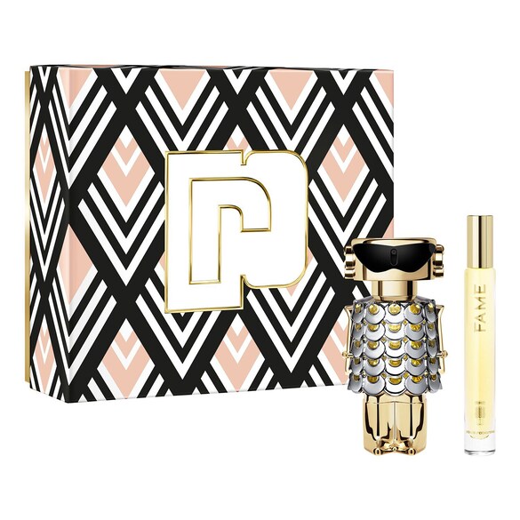 Fame Eau De Parfum 50ml & Travel Spray 10ml, Rabanne Fragrances