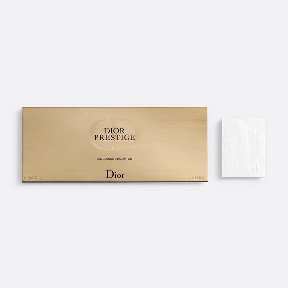 Exceptional Cotton Pads with 100% Natural Fibers, DIOR
