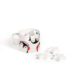 Mug & Fizzers - Caneca com cubos de banho efervescentes