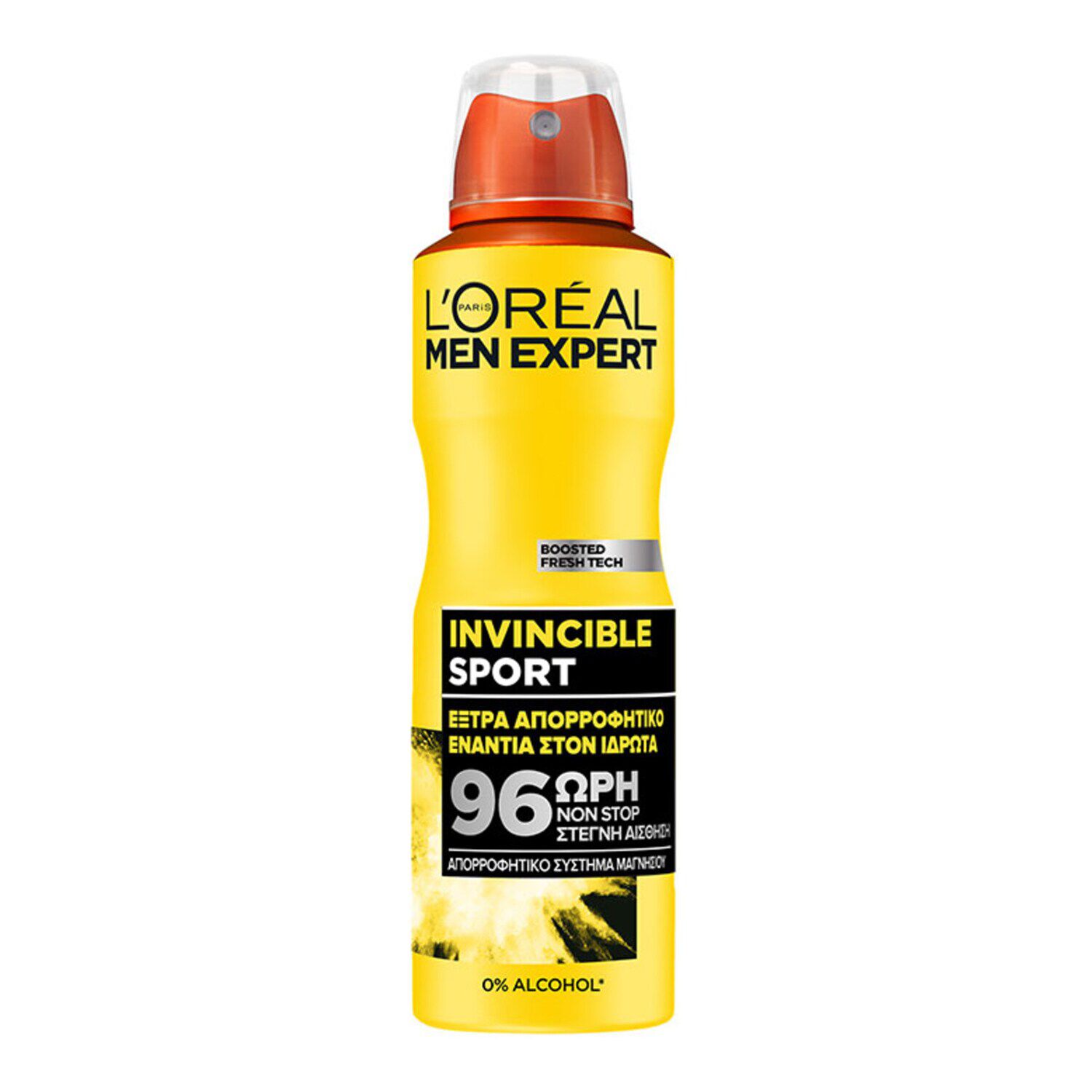 L'Oréal Men Expert Invincible Deodorant Für Herren, 50 Ml – 96h Schutz, Alkoholfrei, Holziger Duft