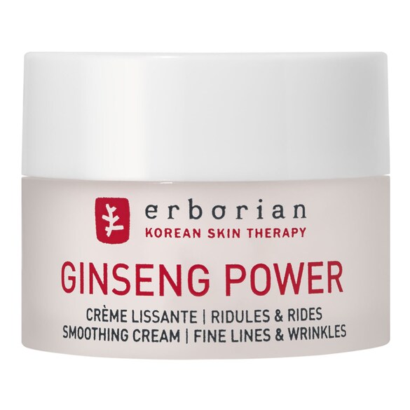Ginseng Power - Κρέμα λείανσης - Λεπτές γραμμές & ρυτίδες, Erborian