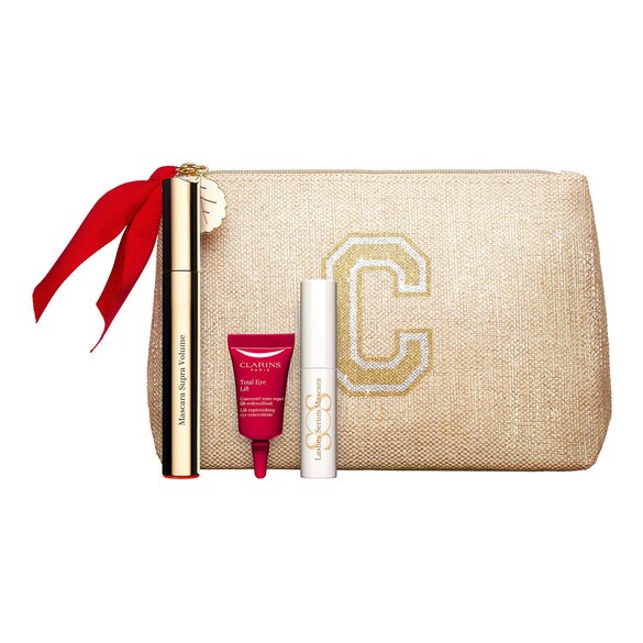 SUPRA VOLUME MASCARA SET, Clarins