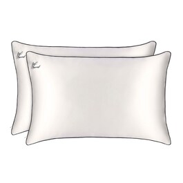 Pure Silk Queen Pillowcase Just Married