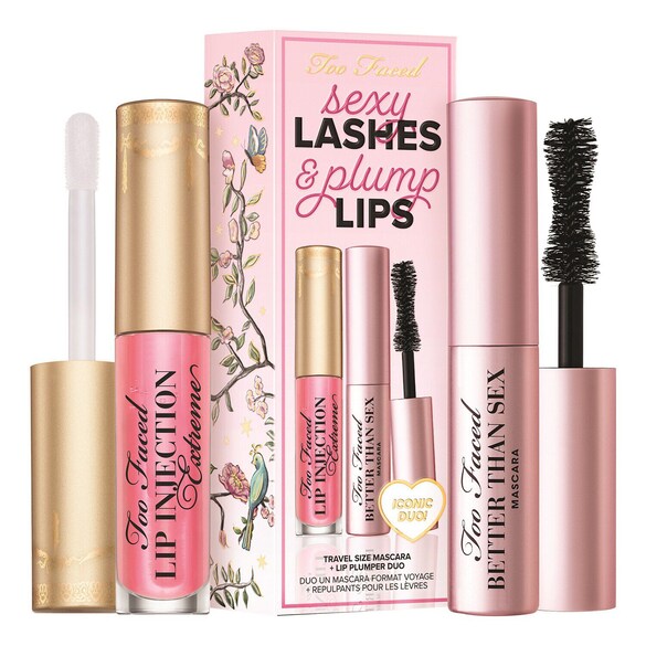 Sexy Lashes & Plump Lips - Make up Set, Too Faced