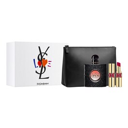 Black Opium EDP 50ml + Rouge Volupté Shine n°101 + Pouch - SPRING SET