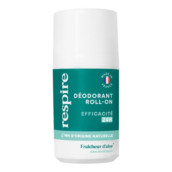 Deodorant Roll-on - Fresh Aloe 24H Efficiency Deodorant, RESPIRE