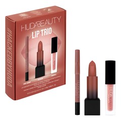 The Ultimate Bombshell Lip Trio, HUDA BEAUTY