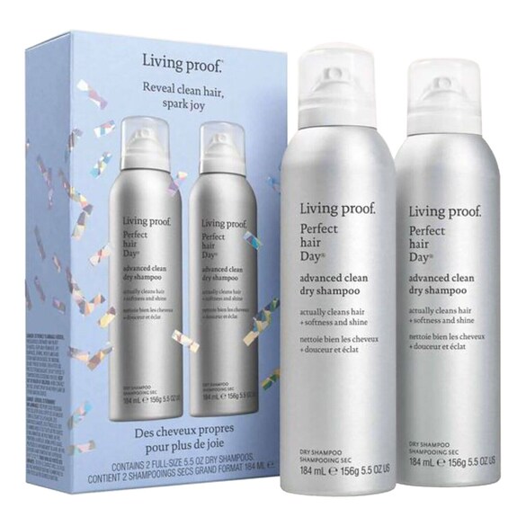 Reveal Clean Hair Advanced - Δίδυμο ξηρών σαμπουάν, Living Proof
