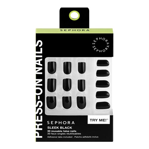 Sephora Collection Sephora Collection - Κιτ Ψεύτικα νύχια πολλαπλών χρήσεων, Αυτοκόλλητα Pads - Επαγγελματικό αποτέλεσμα