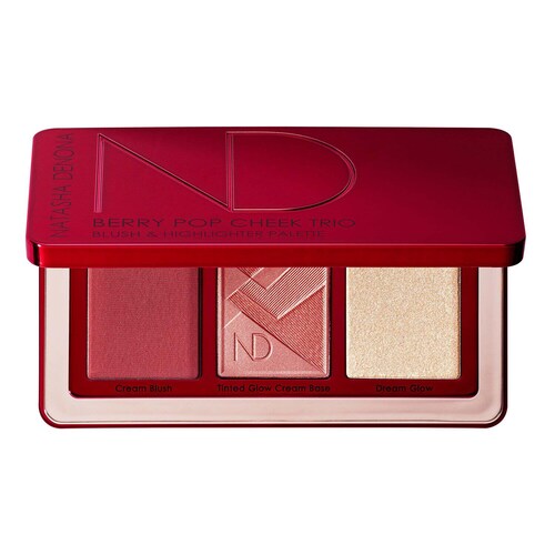 Natasha Denona Natasha Denona - Berry Pop Cheek Trio - Blush & Highlighter Palette