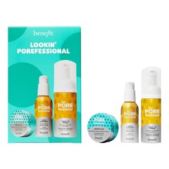 Lookin’ POREfessional pore care kit - Μίνι καθαριστικό, τόνερ αφρός & ενυδατική , Benefit Cosmetics
