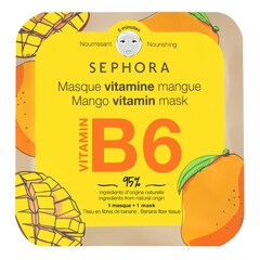 Vitamin face mask Fabric face mask, SEPHORA COLLECTION