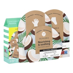 Coconut Mania - Σετ με Μάσκες για Πρόσωπο & Σώμα, Sephora Collection