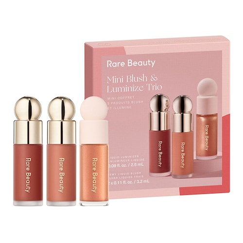 Rare Beauty Rare Beauty - Set Mini Blush & Luminize Trio - Μίνι ρουζ & highlighter