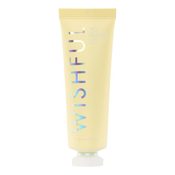 Yo Glow AHA & BHA Enzyme Scrub Travel Size, WISHFUL