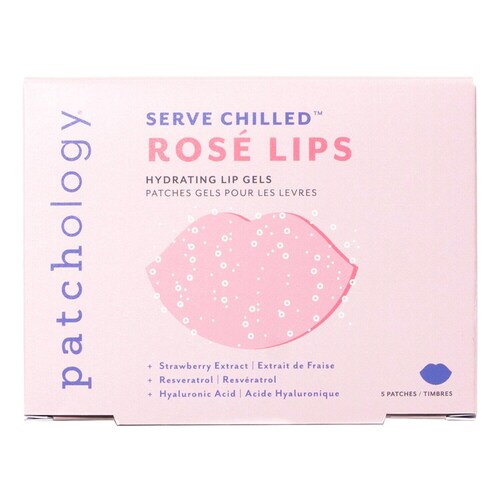Patchology Patchology - Serve Chilled Rosé Lips Hydrating Lip Gels 5-Pack