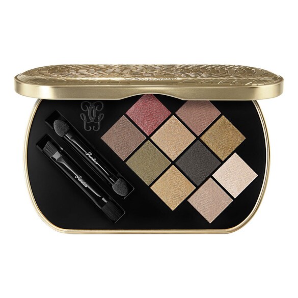 Palette Goldenland Harmonie de 10 fards à paupières, Guerlain