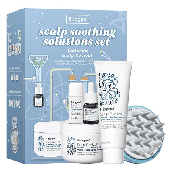 Scalp Revival™ Soothing Solutions Value Set for Oily, Itchy + Dry Scalp, Briogeo