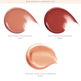 Set Mini Blush & Luminize Trio - Μίνι ρουζ & highlighter
