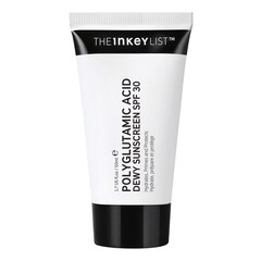 Polyglutamic Acid Dewy Suncscreen SPF30 - SPF30 Face Sunscreen, THE INKEY LIST