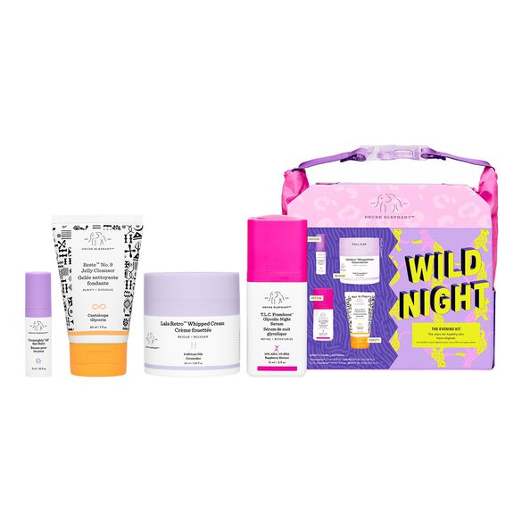 Wild night the evening kit Face care kit for night skincare routine